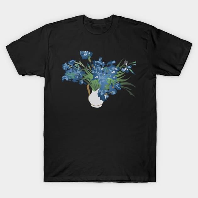 The blue roses T-Shirt by Love designer 